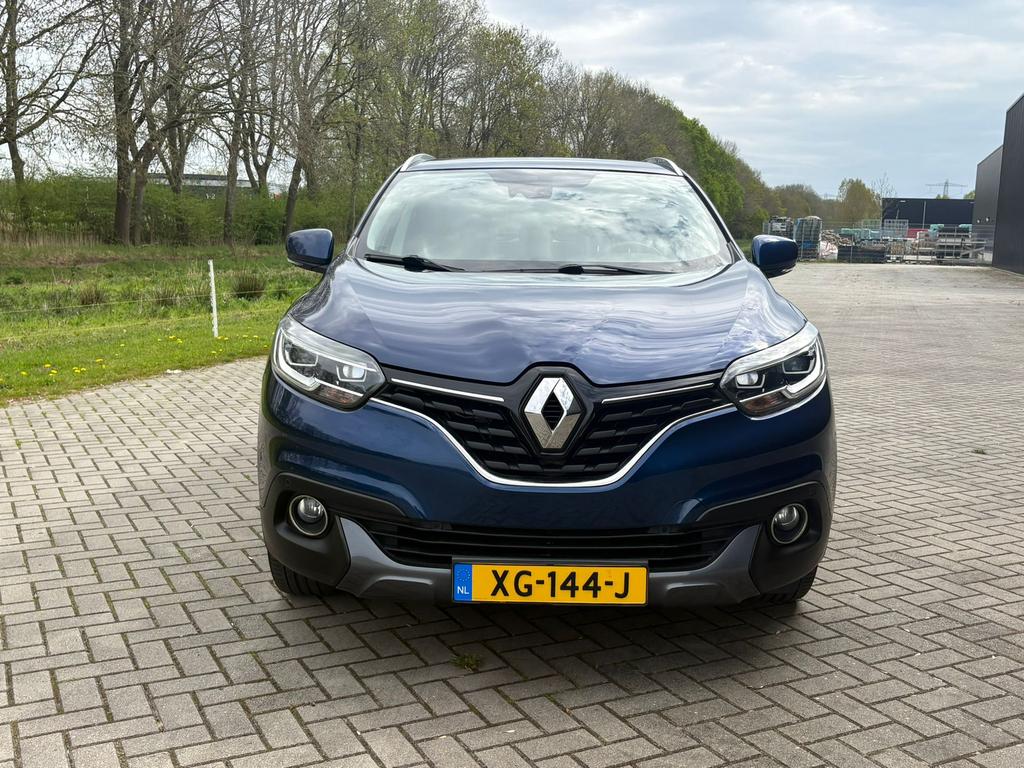 Renault Kadjar TCE AUTOMAAT/LEER/1E EIGENAAR/LUXE, Auto's, Voorwielaandrijving, Kadjar, 4 cilinders, Parkeersensor