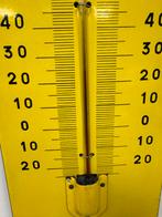 Vintage Emaille Thermometer 'De Ster Verzekeringen', Ophalen, Gebruikt, ., .