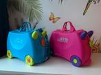 Trunki Koffers - Blauw en Roze, Ophalen, Gebruikt, Overige merken