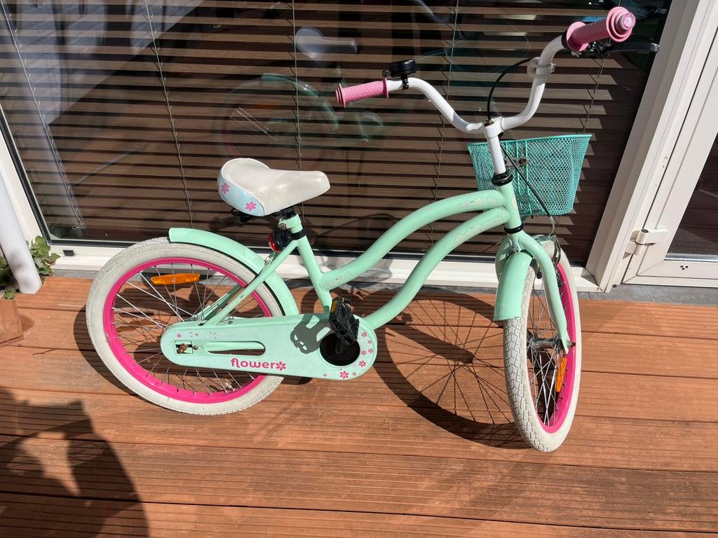 Amigo meisjes fiets 20 inch, Fietsen en Brommers, Fietsen | Meisjes, Ophalen of Verzenden, Gebruikt, 20 inch, Handrem