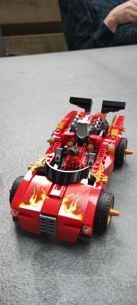 Lego Ninjago 70727 X-1 Ninjago Charger met minifiguren, Gebruikt, Lego, Ophalen of Verzenden, Compleet