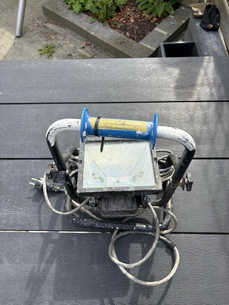 Eurolux Bouwlamp 300 Watt - Werklicht defect, Doe-het-zelf en Verbouw, Bouwverlichting, Ophalen of Verzenden, Gebruikt, 200 tot 500 watt