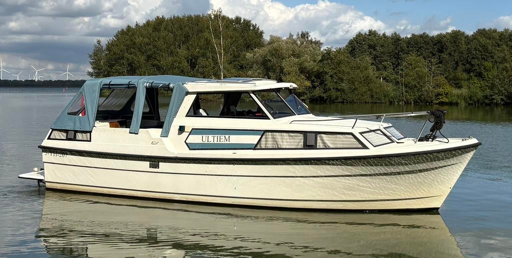 Tresfjord 29AK Ultiem,poly, diesel, boegschroef, nw bootkap!, Ophalen, Gebruikt, Diesel, Polyester