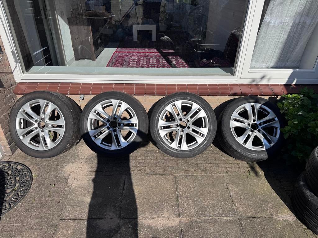 Mercedes 17 inch originele velgen, Ophalen, Gebruikt, Mercedes-Benz
