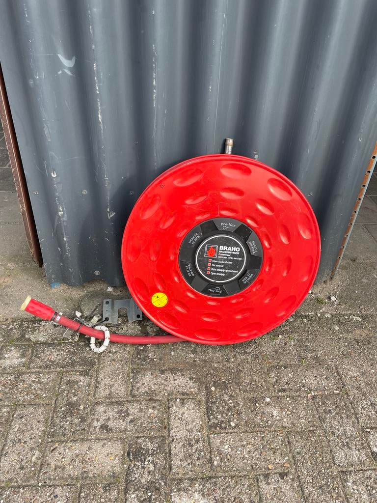 Brandslanghaspel met 20 meter slang, Ophalen, Gebruikt, Overige typen