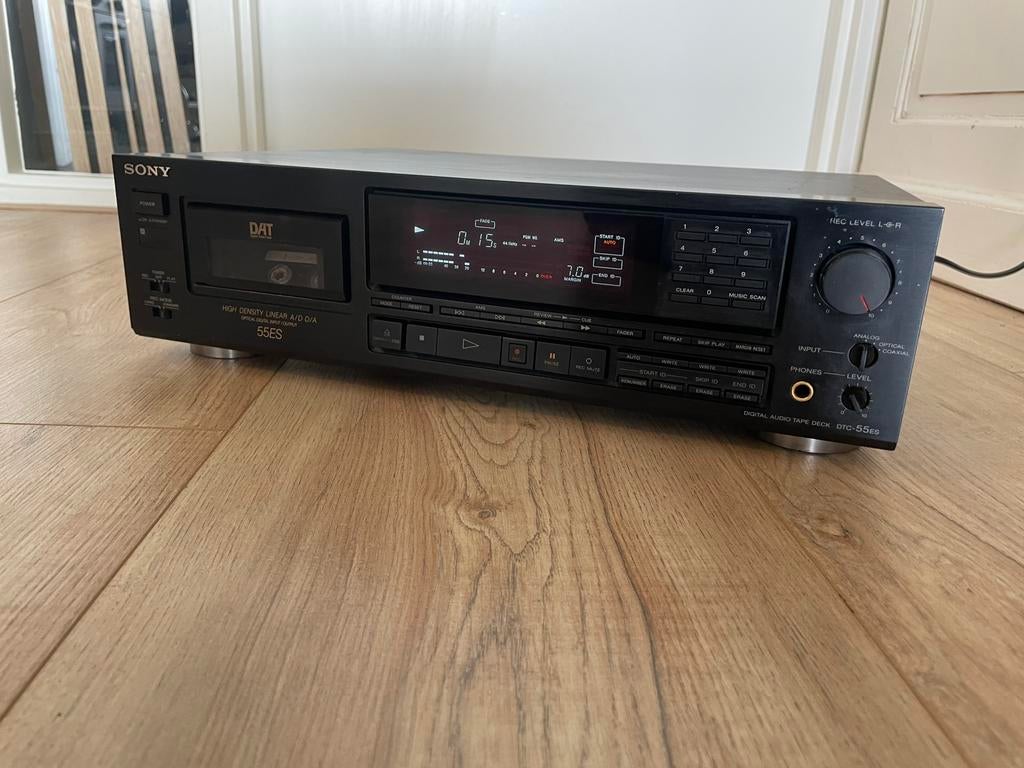 Sony DAT recorder 55ES, Audio, Tv en Foto, Cassettedecks, Ophalen of Verzenden, Enkel, Sony