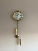 Jacques Almar jaren 1960 slingerklok uurwerk J Franz Hermle, Ophalen of Verzenden, Gebruikt, Analoog, Wandklok