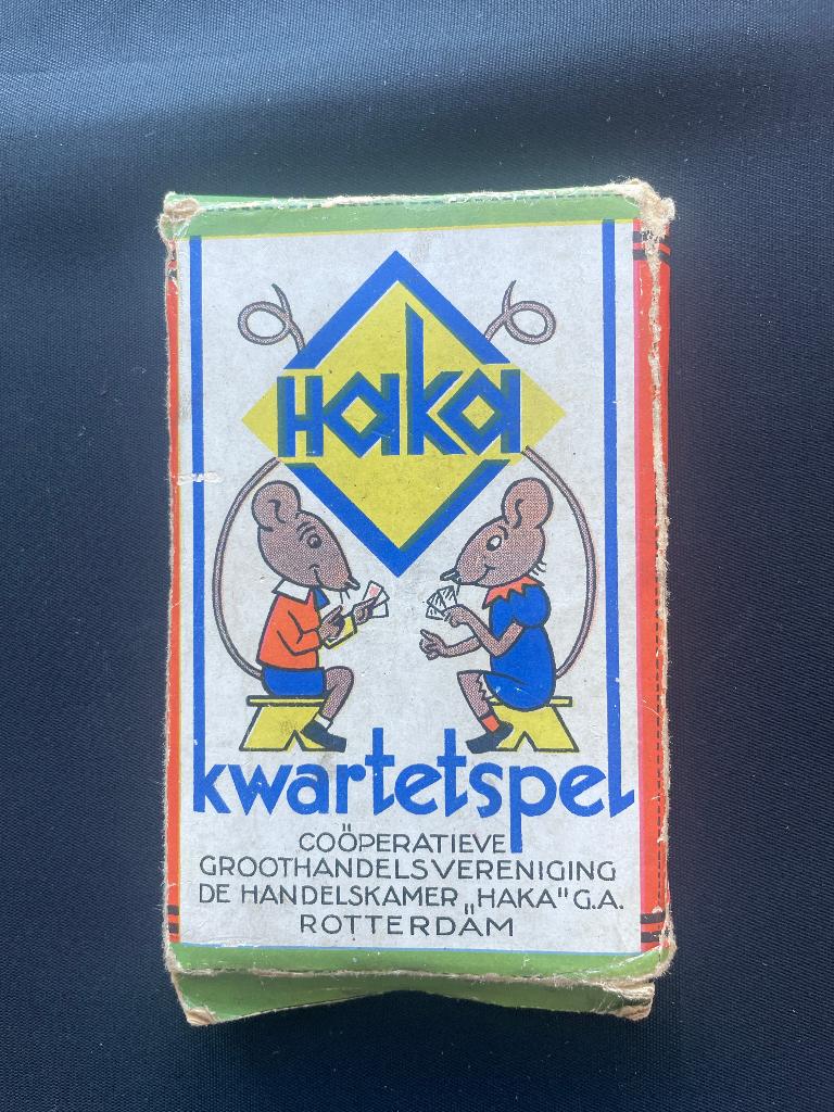 Oud kwartetspel  HAKA Rotterdam, Ophalen of Verzenden, Gebruikt, Kwartet(ten)