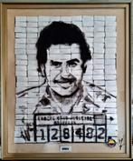 Exclusief ingelijst kunstwerk Pablo Escobar (1/1), Ophalen of Verzenden