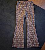 Gebloemde flared broek maat m/l, Maat 38/40 (M), Made in Italy, Overige kleuren, Ophalen of Verzenden