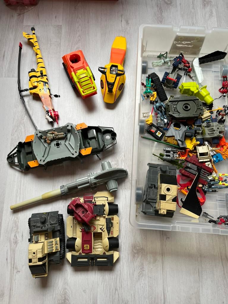 Zolderopruiming: Actionman en GI Joe, Ophalen, Gebruikt