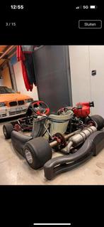 Tm-Racing 125cc schakel 6 bak, Sport en Fitness, Karting, Verzenden, Gebruikt, Onderdelen Kart
