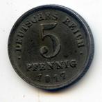Duitsland 5 Pfennig 1917 G, Ophalen of Verzenden, Duitsland
