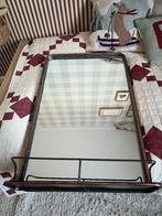 Stoere Spiegel Metaal, Huis en Inrichting, Woonaccessoires | Spiegels, Ophalen, Zo goed als nieuw, Minder dan 100 cm, Rechthoekig