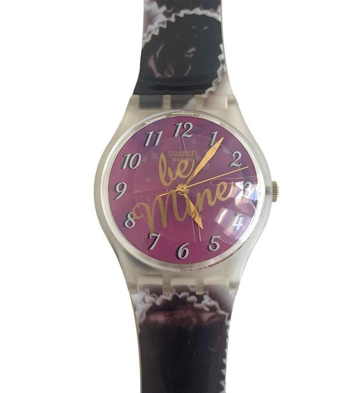 Swatch horloge “Be Mine GK291” uit 1999 (Collectors item), Sieraden, Tassen en Uiterlijk, Horloges | Dames, Nieuw, Polshorloge