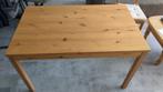 Eettafel 118x74cm, 74cm hoog met 4 stoelen, Huis en Inrichting, Ophalen, Gebruikt, 100 tot 150 cm, 50 tot 100 cm