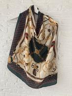 Klassieke vintage SJAAL met mooi design / Print, Ophalen of Verzenden, Dames, Vintage Sjaal