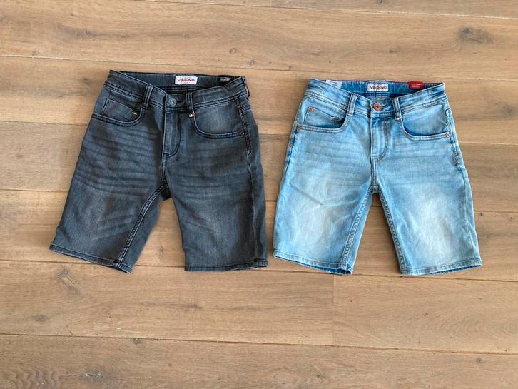 Vingino korte broeken (2) maat 146, Kinderen en Baby's, Kinderkleding | Maat 146, Gebruikt, Jongen, Broek, Ophalen