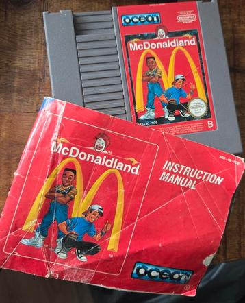 Mcdonaldland spel voor Nintendo  beschikbaar voor biedingen