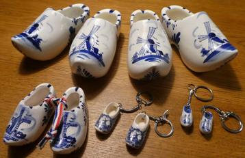 Delfts blauwe klompjes – 10x – diverse afmetingen beschikbaar voor biedingen