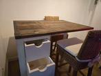 Riviera Maison. 4 bar krukken. Gebruikt, Huis en Inrichting, Tafels | Eettafels, Ophalen, Gebruikt, Rechthoekig