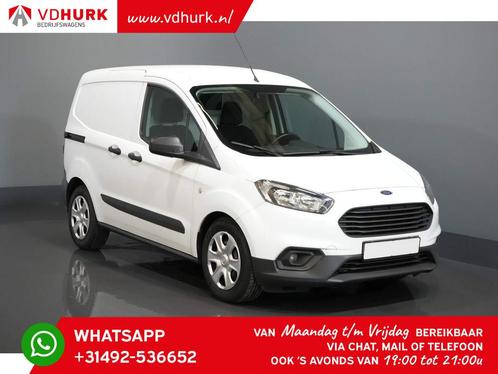 Ford Transit Courier 100pk BENZINE! Stoelverwarming/ Airco/, Auto's, Bestelauto's, Bedrijf, Te koop, ABS, Airbags, Airconditioning