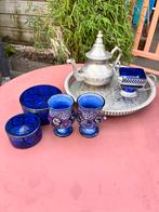 Marokkaanse Theeset - Curiosa Brocante, Ophalen of Verzenden