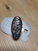 Aparte ring maat 18, 18 tot 19, Ophalen of Verzenden, Dame, Zilver