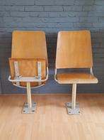 Vintage Franse bioscoopstoeltjes, Huis en Inrichting, Fauteuils, Gebruikt, Ophalen