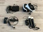 PS VR Bril, Camera, Move controllers en adapter voor PS5, Spelcomputers en Games, Virtual Reality, Ophalen, Gebruikt, VR-bril