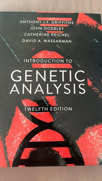 Introduction to genetic analysis beschikbaar voor biedingen