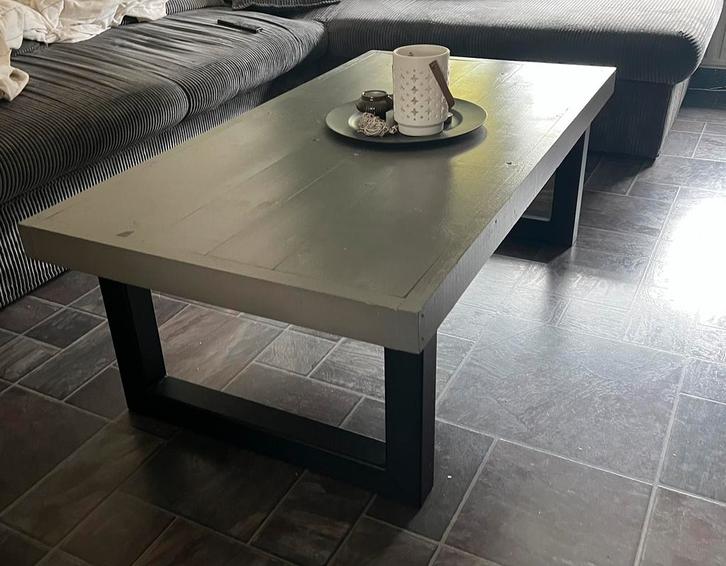 Salontafel, Huis en Inrichting, Tafels | Salontafels, Zo goed als nieuw, Minder dan 50 cm, 50 tot 100 cm, Rechthoekig, Ophalen