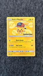 Ash’s Pikachu Promo SM111, Ophalen of Verzenden, Zo goed als nieuw