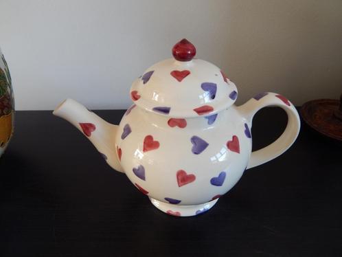 Emma Bridgewater Sample 2 mug Hearts tea pot uit 2008, Huis en Inrichting, Keuken | Servies, Nieuw, Overige typen, Overige stijlen