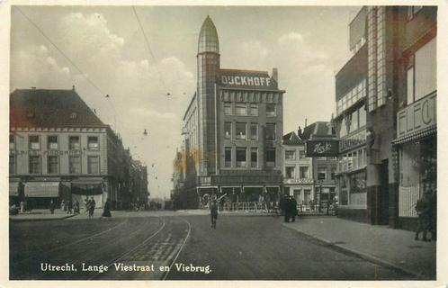 (701-137-045) Utrecht Lange Viestraat en Viebrug, Verzamelen, Ansichtkaarten | Nederland, Utrecht, Verzenden