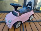 Roze Fiat 500 Loopauto, Ophalen, Zo goed als nieuw, Loopvoertuig