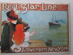 ansicht Red Star Line Antwerpen- New York, Ophalen of Verzenden