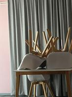 Kwantum New York Kuipstoelen Beige, Huis en Inrichting, Stoelen, Ophalen, Overige kleuren, Kunststof, Vier