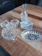 6 delig kristallen tafelset, Antiek en Kunst, Antiek | Glas en Kristal, Ophalen