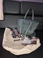ECHT LEDEREN TAS VAN ‘MICMACBAGS’, Ophalen of Verzenden, Zo goed als nieuw