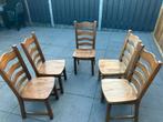 Hout eetkamer stoelen, Ophalen, Gebruikt, Hout, Vijf, Zes of meer stoelen