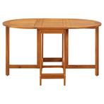 Tuintafel 130x90x72 cm massief acaciahout, Ophalen of Verzenden, Nieuw