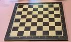 Retro vintage Schaakbord & Dambord in 1, Ophalen of Verzenden, Minder dan 500 stukjes, Gebruikt, Schaken