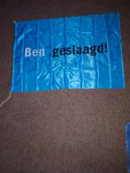 Nieuwe 'Ben Geslaagd' vlaggen - 68x93cm, Diversen, Vlaggen en Wimpels, Ophalen of Verzenden, Nieuw