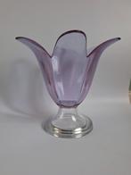 Prachtige schaal/vaas in vorm van bloem op voet, Gevondenengemaakt@gmail.com, Overige kleuren, Onbekend, Ophalen of Verzenden