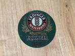 Zeldzaam vintage Erdinger weissbier bord (20x20), Verzamelen, Biermerken, Ophalen of Verzenden, Zo goed als nieuw, Reclamebord, Plaat of Schild