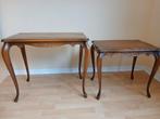 Set van 2 bijzettafels – Queen Anne stijl – hout, Ophalen