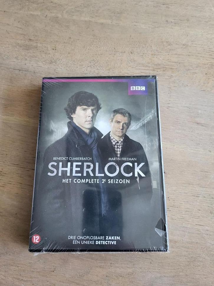 DVD Sherlock seizoen 2 BBC, Cd's en Dvd's, Dvd's | Tv en Series, Nieuw in verpakking, Ophalen of Verzenden