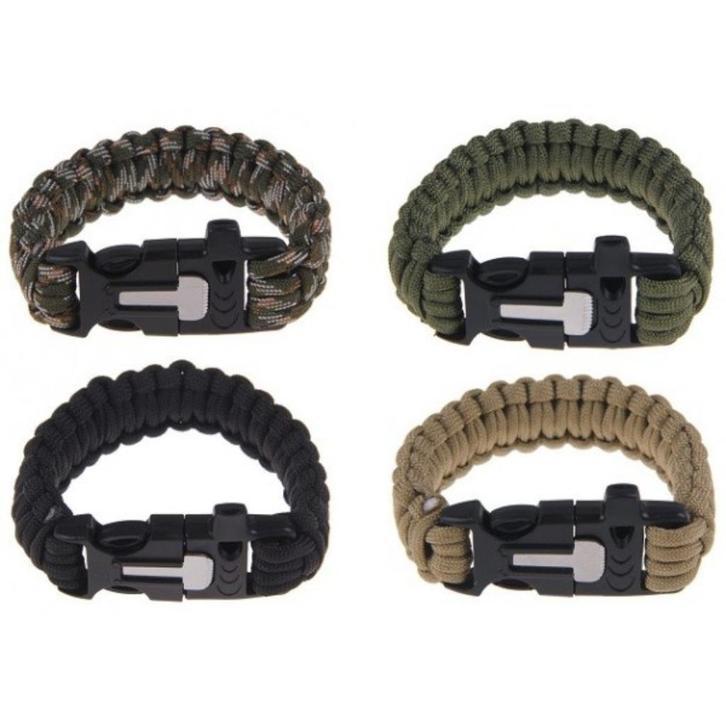 leger en prepper Paracord Armband Outdoor survival Armbanden, Verzenden, Overige soorten, Overige gebieden, Overige typen