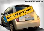 Nissan Micra K12 – Dakspoiler, Ophalen of Verzenden, MJ-Carstyling, Info@mj-carstyling.net, Sibeliusstraat 81 5011JH Tilburg
